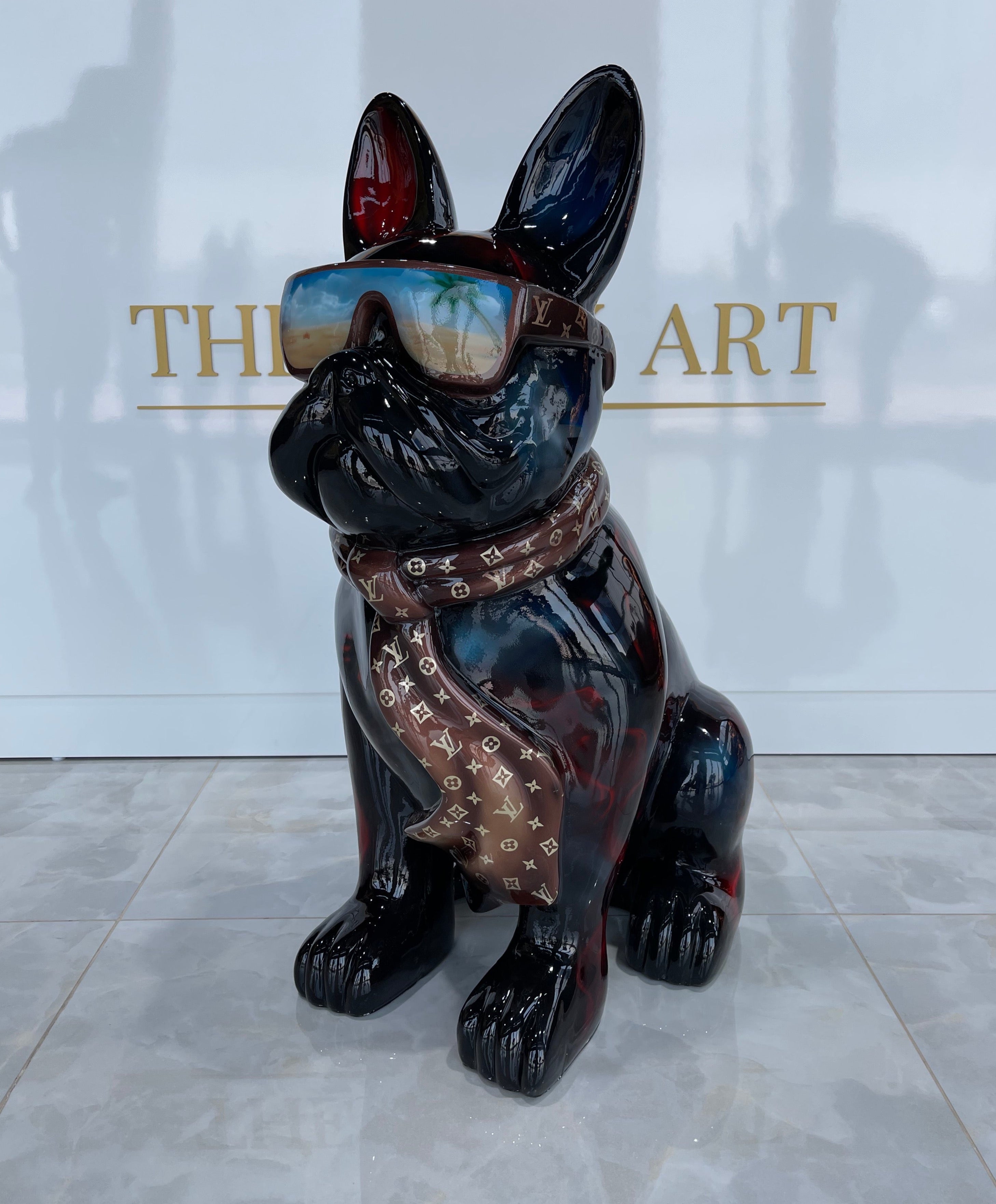 Art Stray-Nos - Bulldog Louis Vuitton. - Catawiki